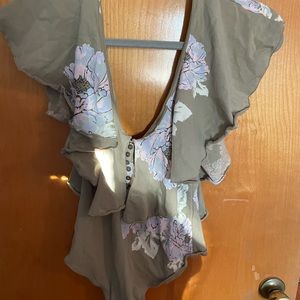 Free people bodysuit
